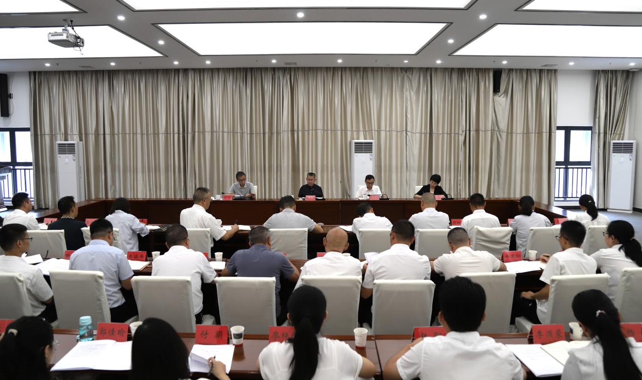 州委书记唐德智到金沙集团1862cc宣讲党的二十届三中全会和省委十三届五次全会精神