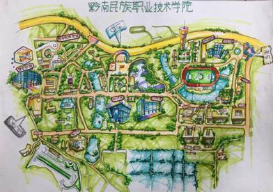 卿海涛《多彩校园》